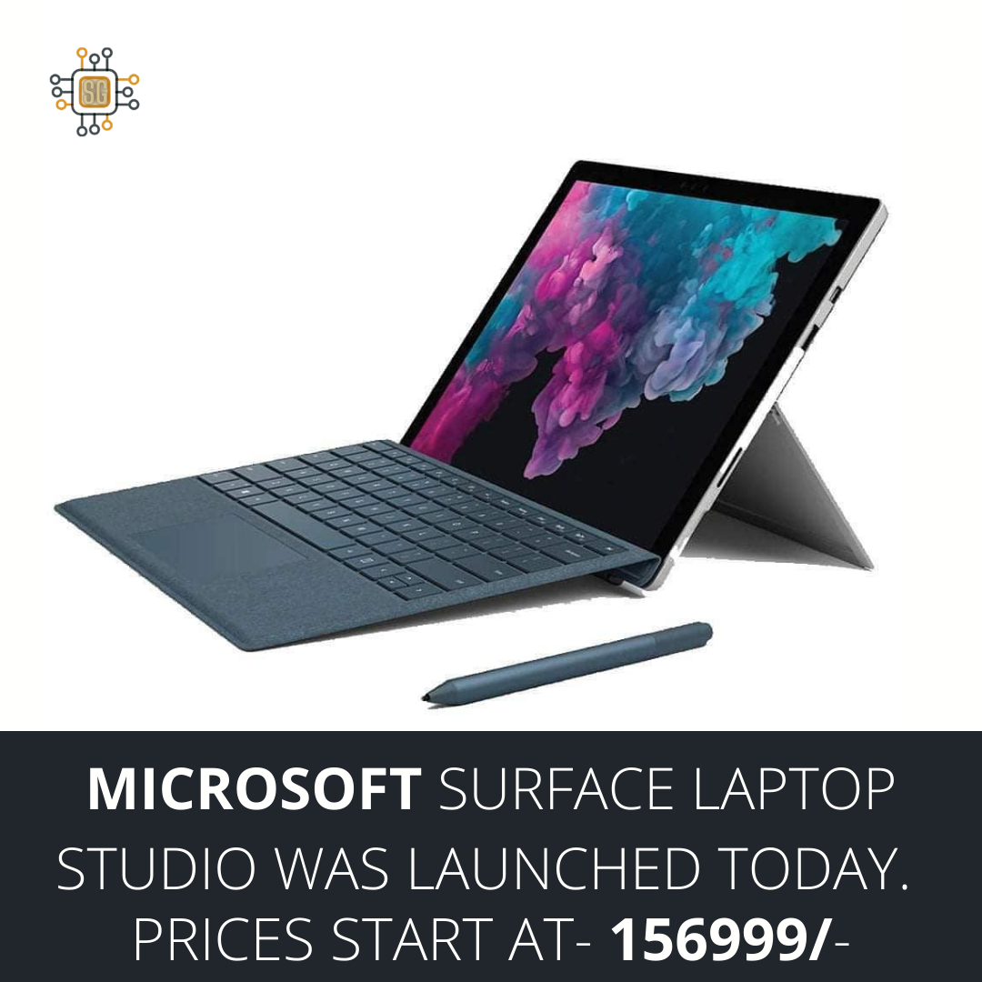 Shubh Gadgets - Microsoft Surface Laptop Studio was launched today. The ...