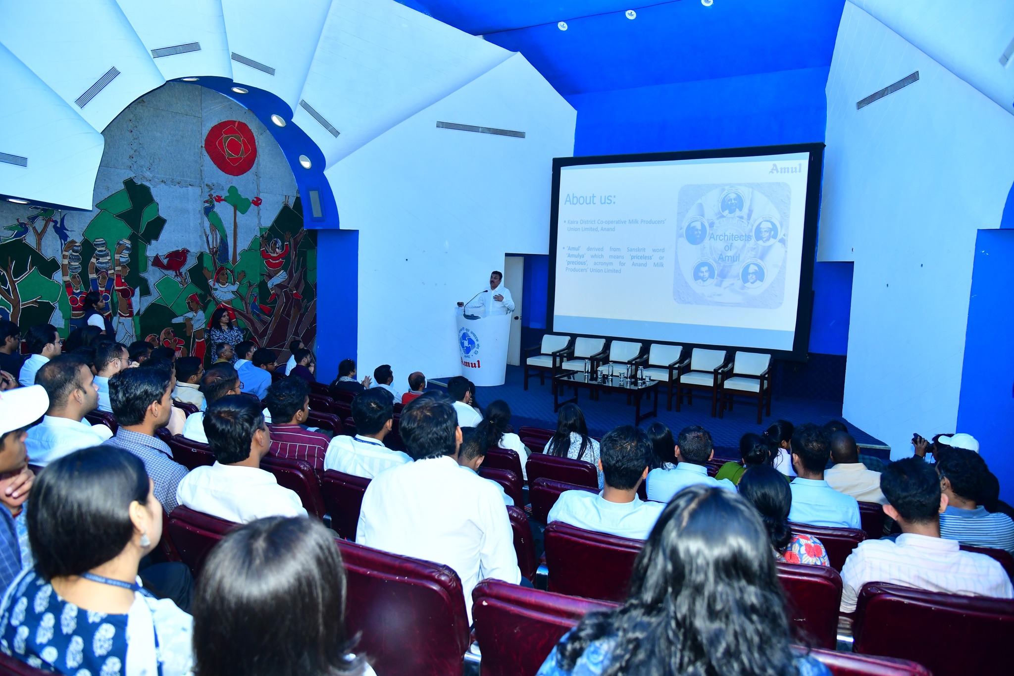 Amul Dairy - Amul Dairy hosted over 400 Officer Trainees...
