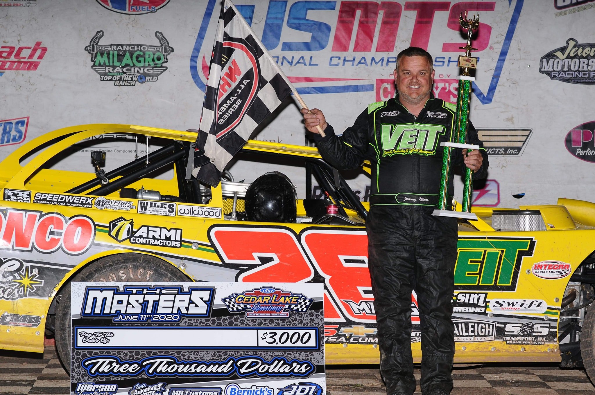 VEIT - Congratulations to Jimmy Mars and the Veit car on a...