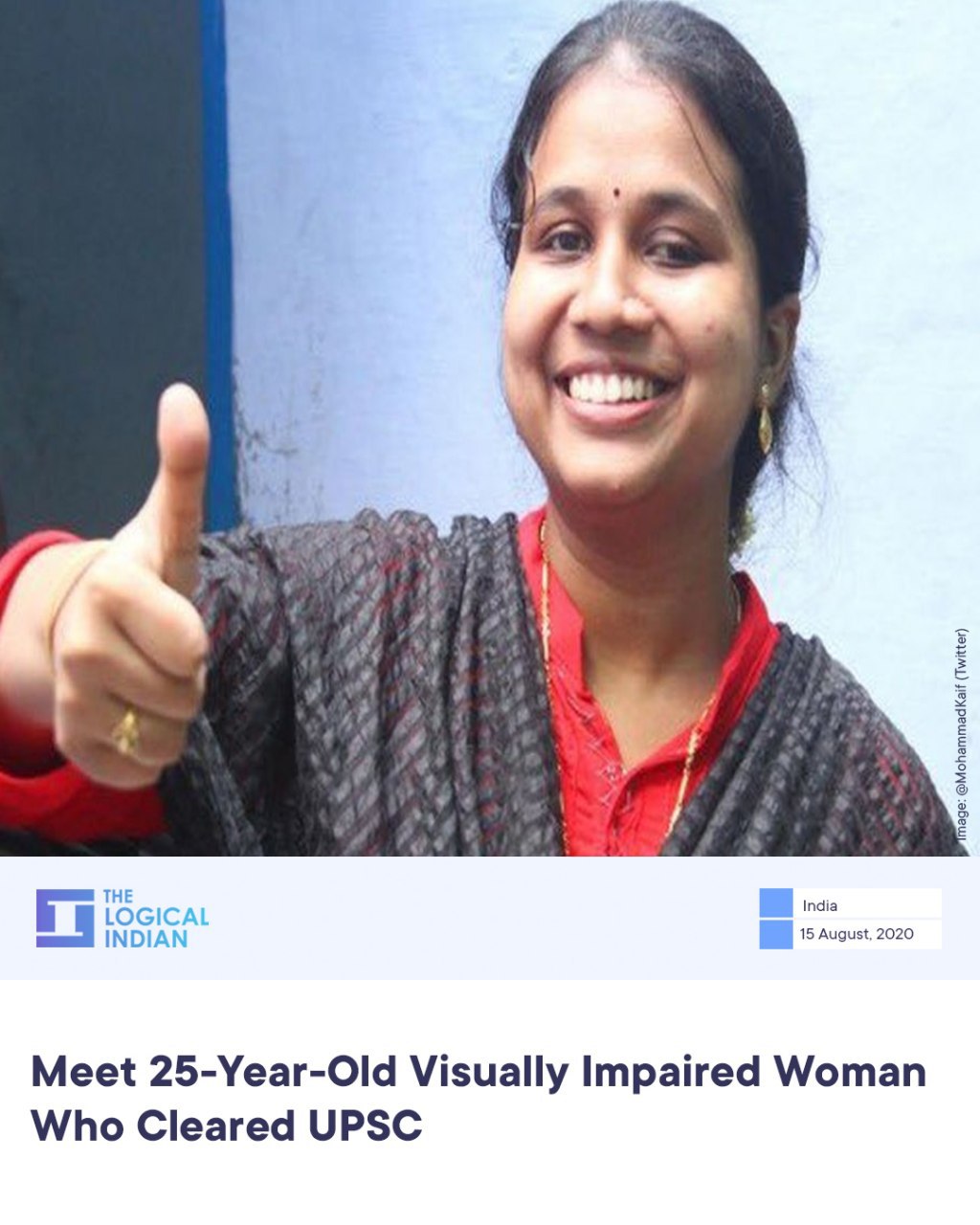 Purana Sunthari, a 25-year-old... - The Logical Indian | Facebook