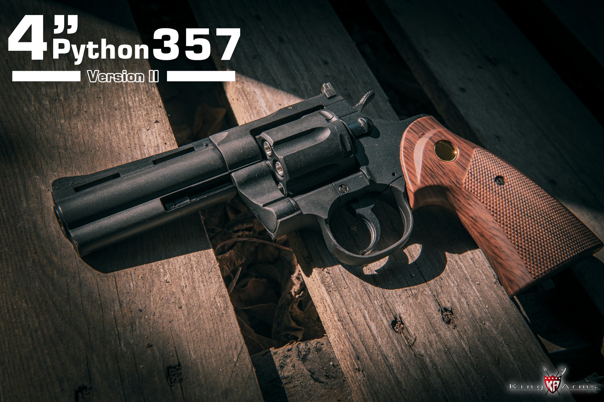 King Arms - 4” Python 357 is still charming! KING ARMS...