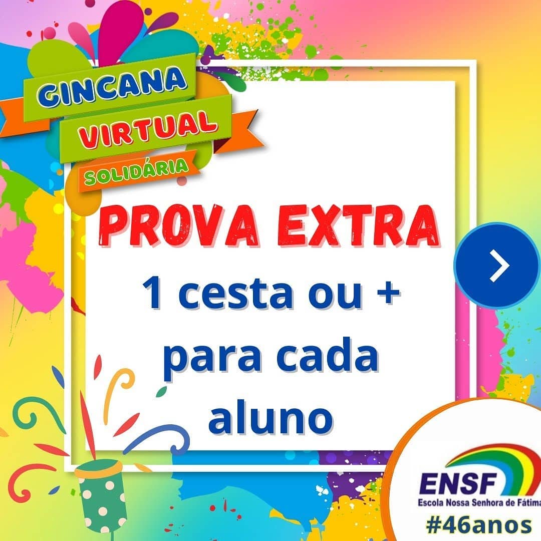 🌟 PROVA EXTRA! Já... - ENSF - Escola Nossa Senhora de Fátima