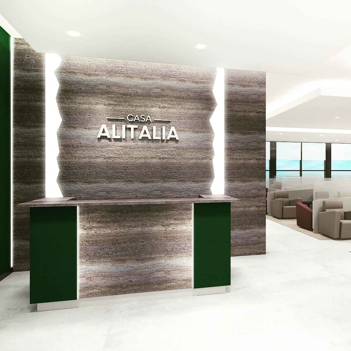 Ban-designarchitecture - Rendering for airports interior _ 3d model ...