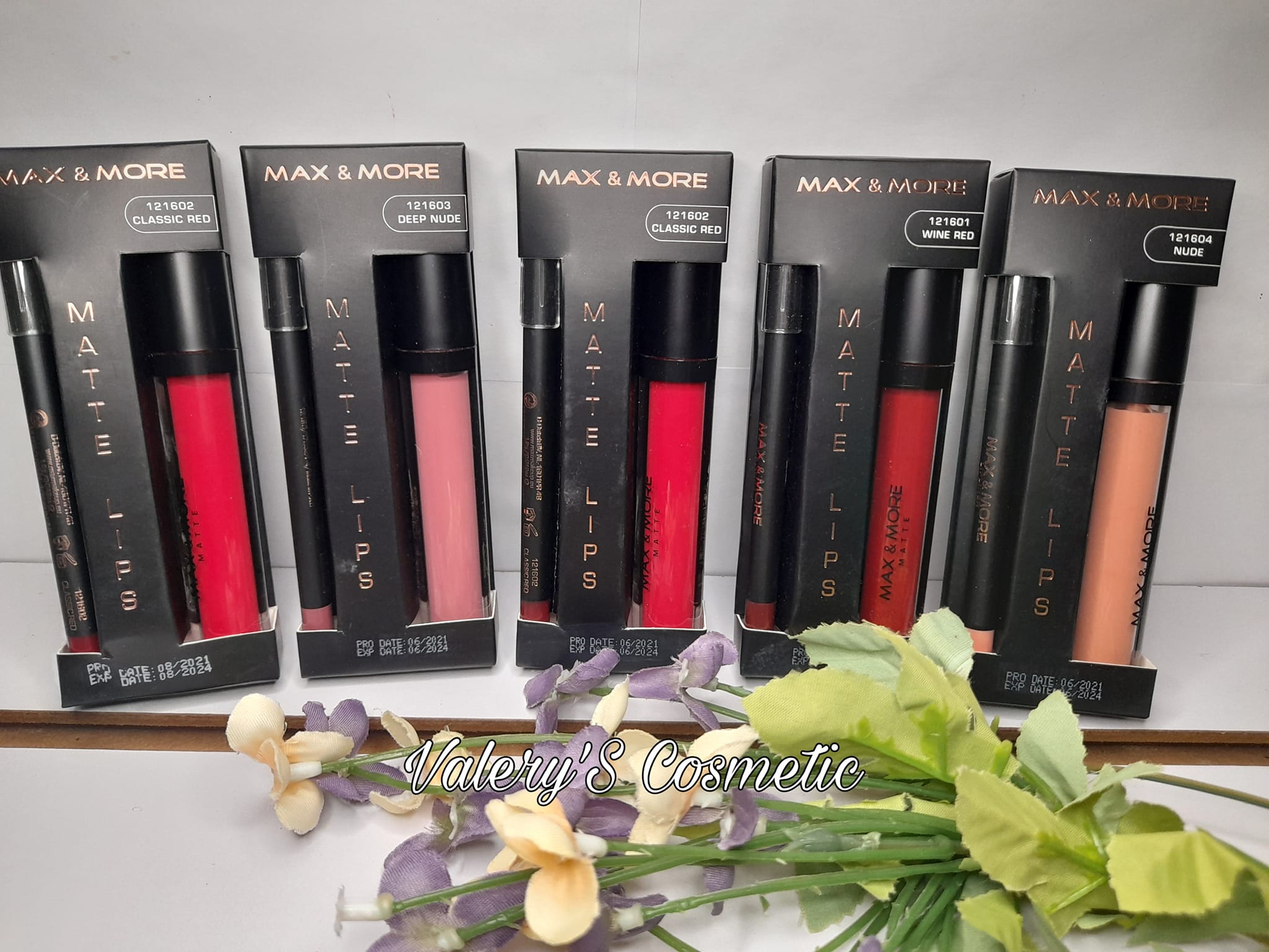 🥵😻Kit de Labiales Mattes MAX & MORE🥵😻... - Valery'S Cosmetic | Facebook