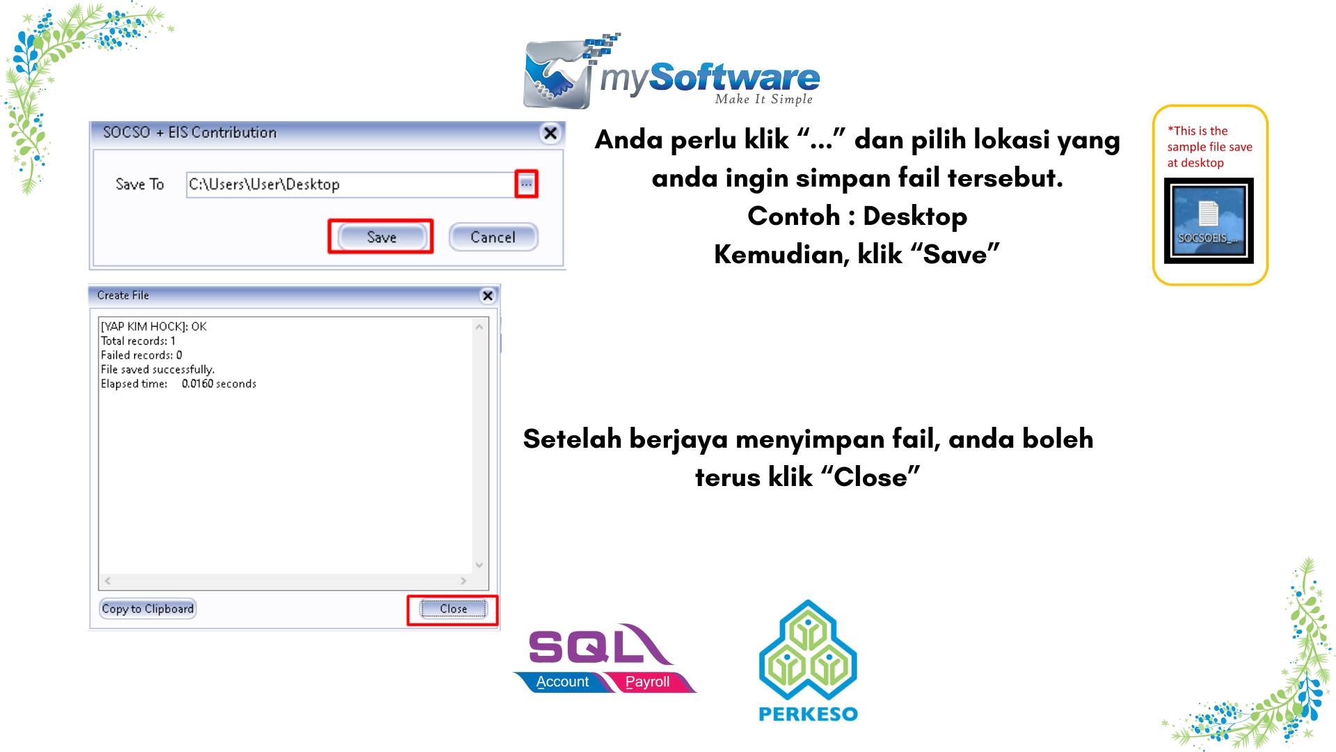 SQL My Software - Business Sistem | Relau