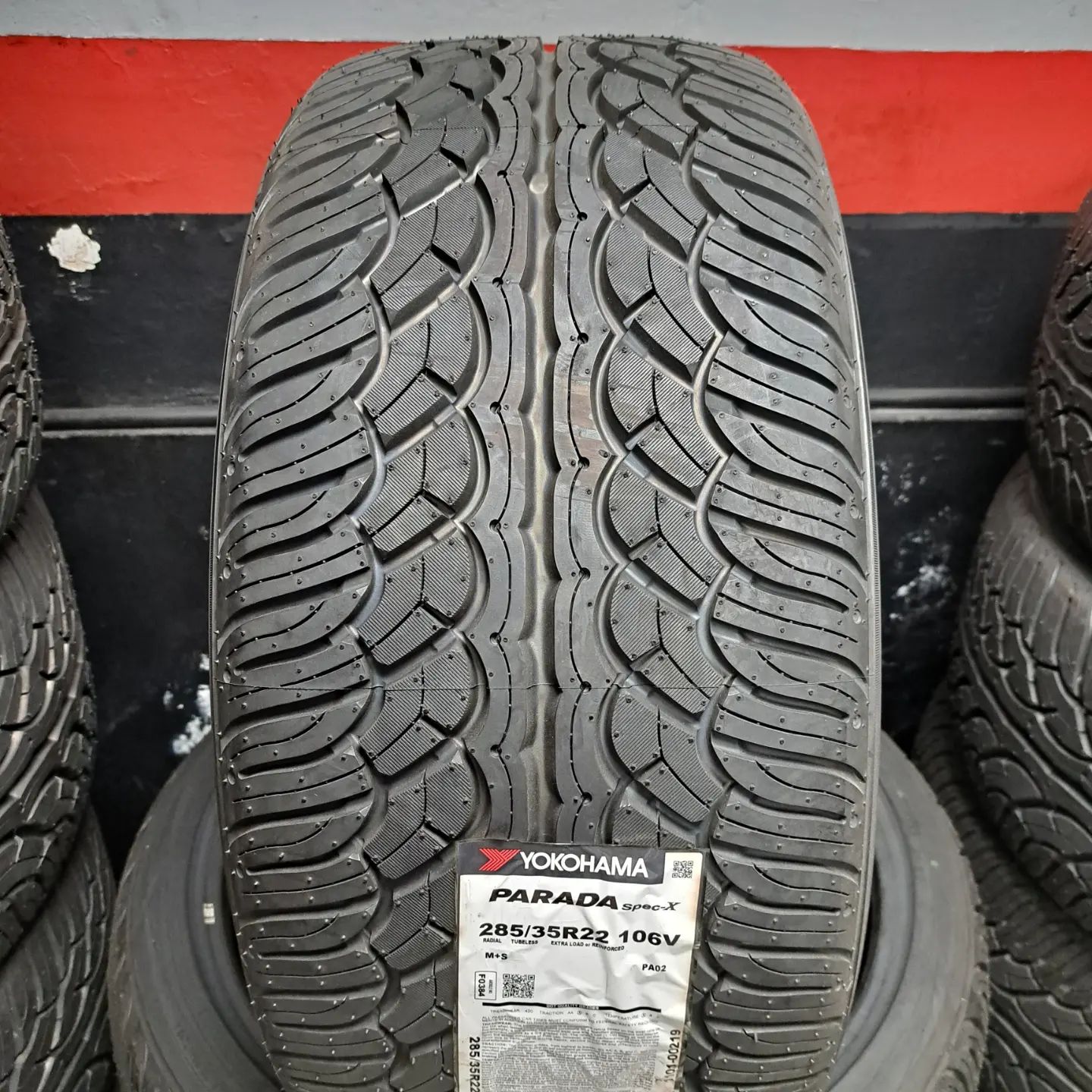 YOKOHAMA PARADA Spec-X 285/35R22 中古2本 285/35/22 Yokohama Parada Spec X🔥🔥🔥🔥