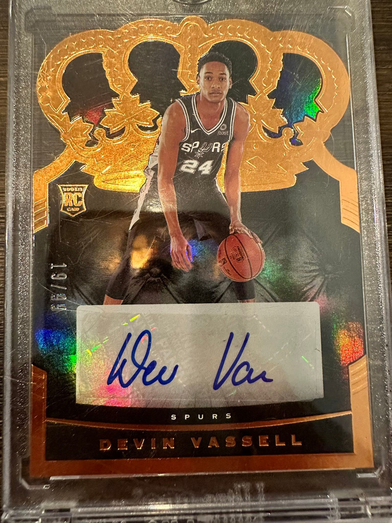 FS/FT — Devin Vassell RC Collection • 2020 Mosaic Choice Peacock 