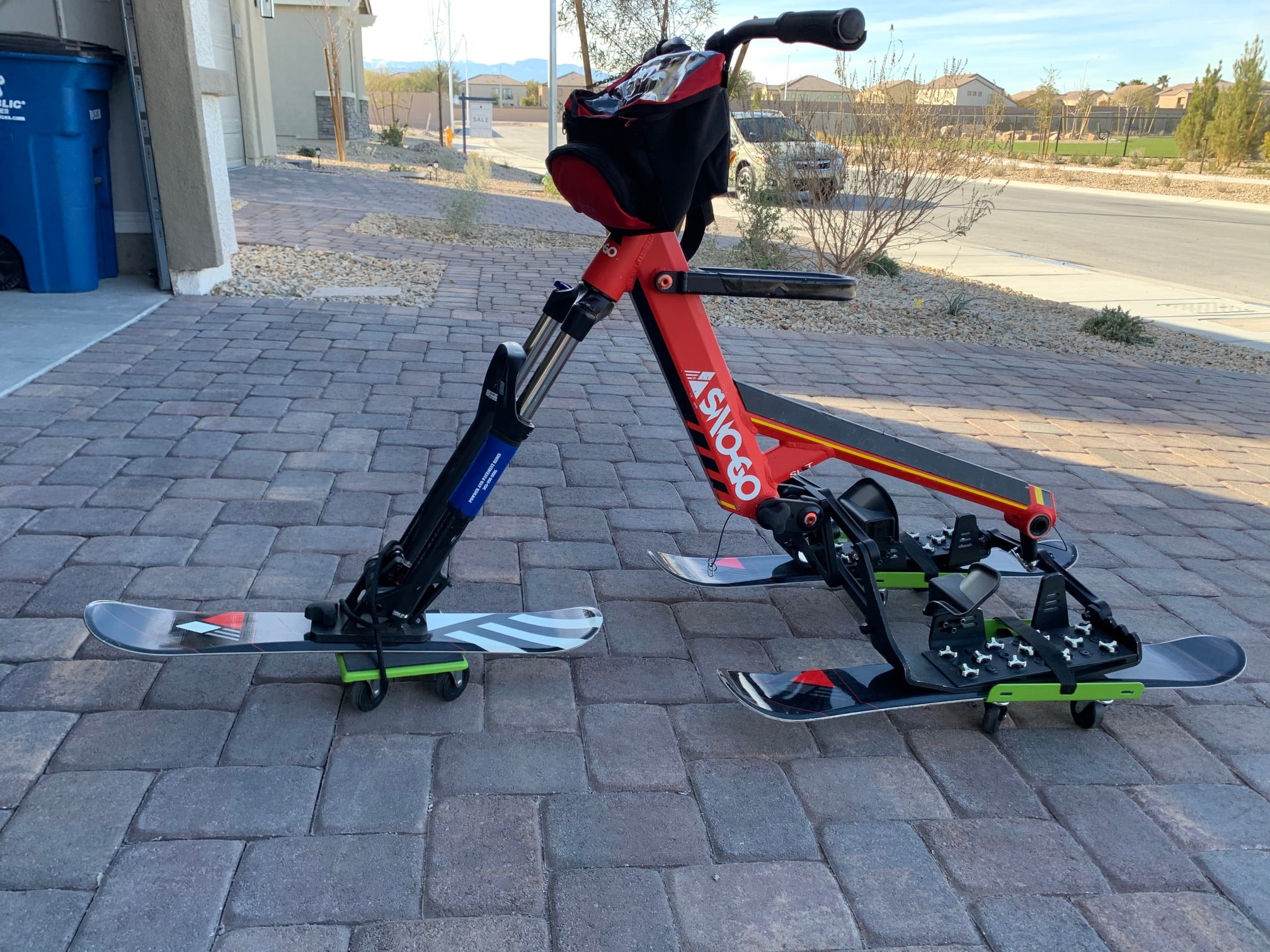 Black Ice SNO-1509 Snowmobile Dolly Cart, Hoist and Lift