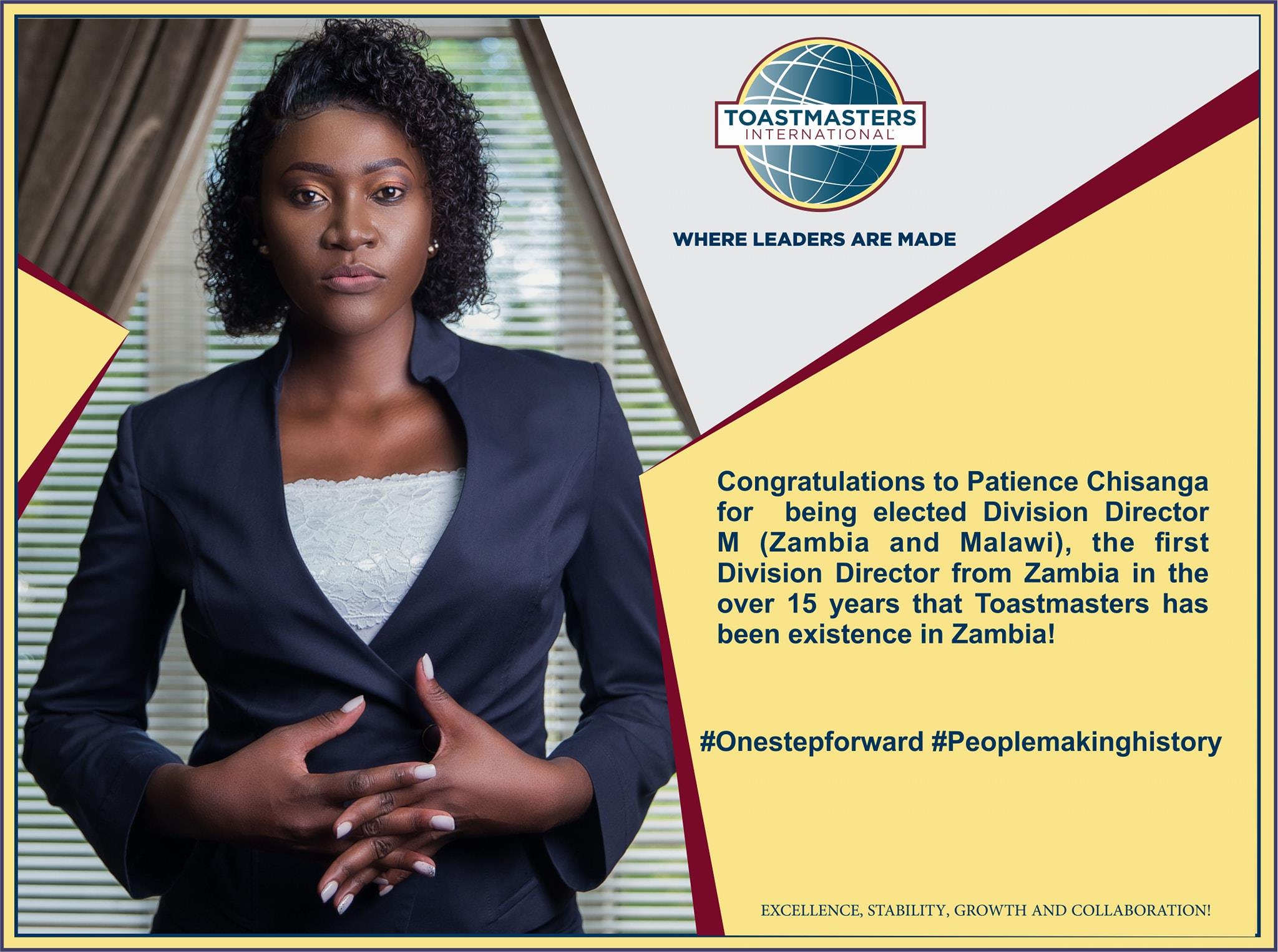 Mwebantu - Congratulations to our very own Patience...