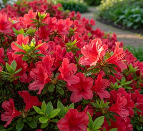 Azaleas in Augusta, GA