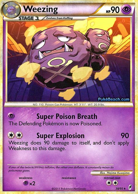 POKÉMON GO -WEEZING Galarian 3Moveset CP under 2500-PVP Ultra League- T