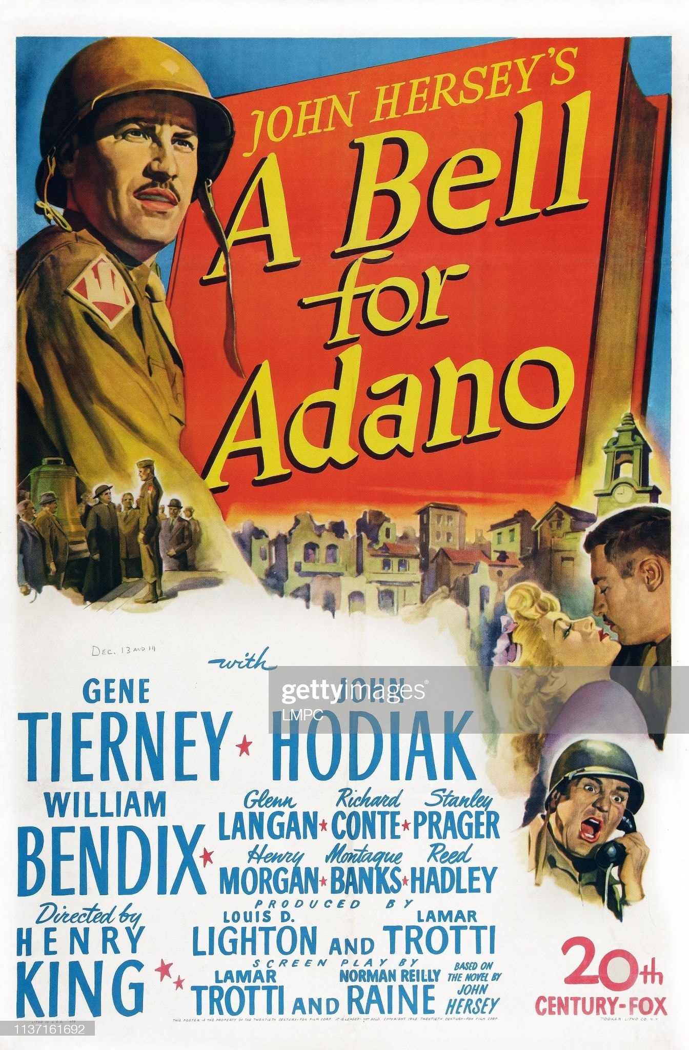 FABULOUS FILMS & STARS | Poster for the Henry King war drama 