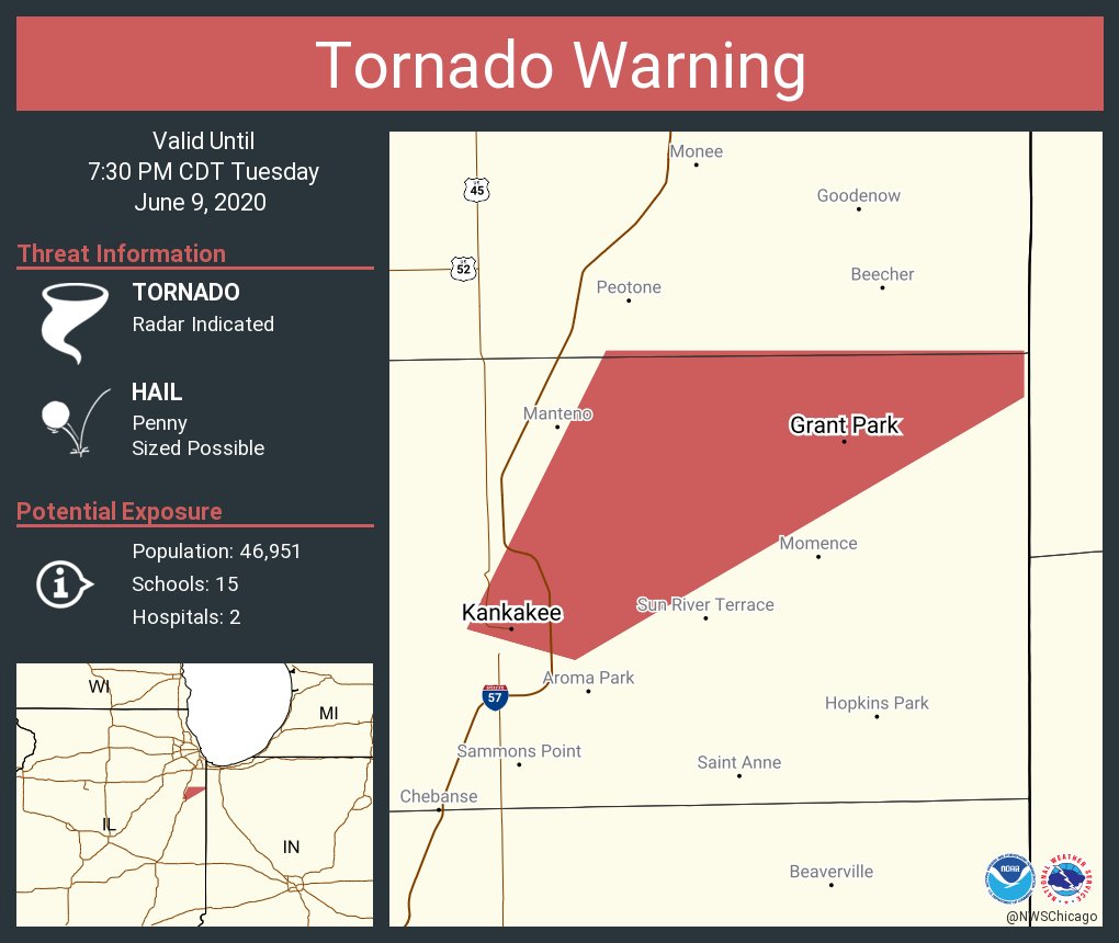 US - **This Warning is No Longer In Effect** [7:00 p.m., Tuesday