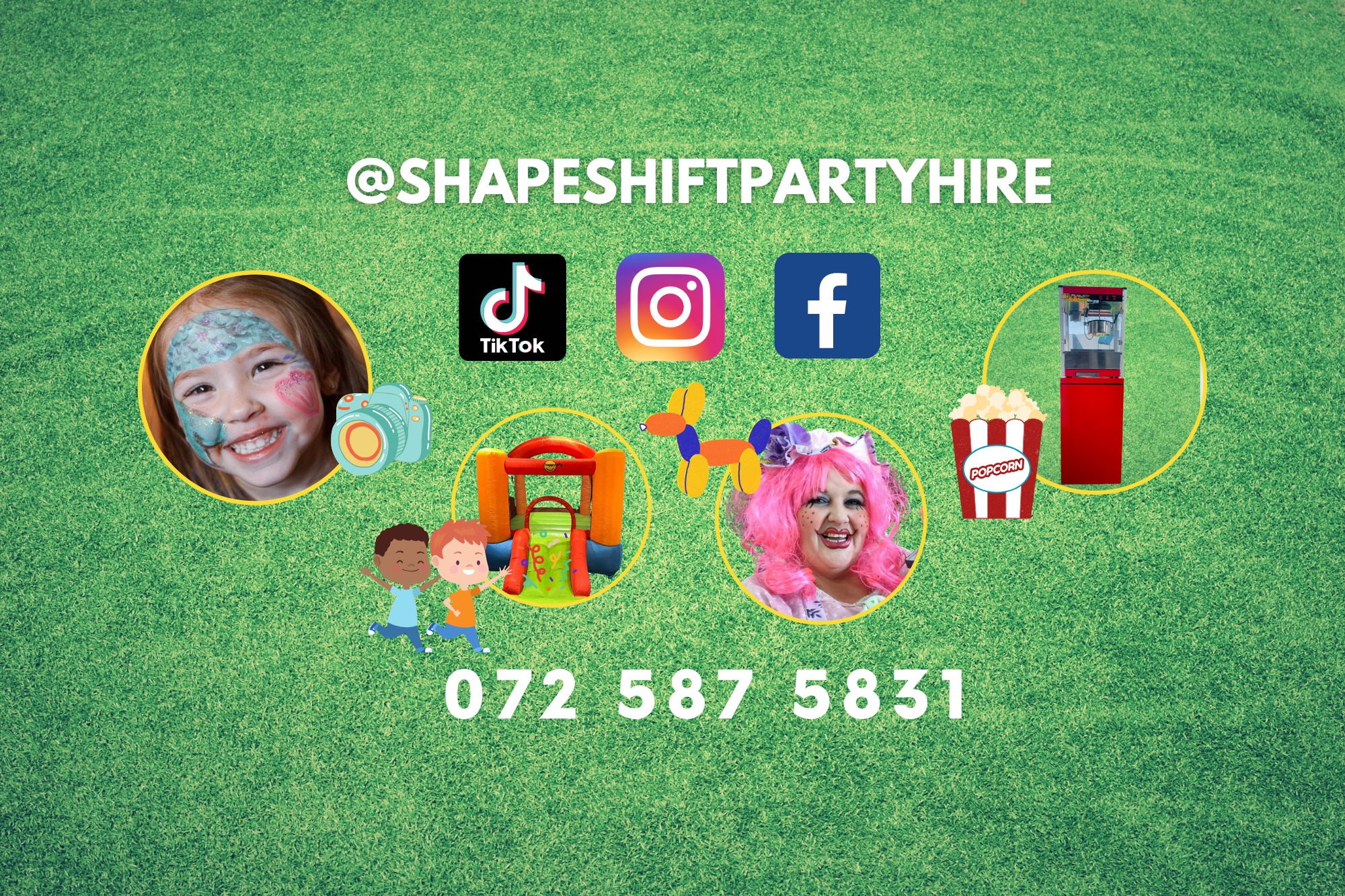 Shape Shift Party Hire | Boksburg