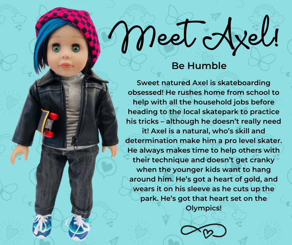 Forever - Introducing Axel! Axel has green eyes and freckles with short ...