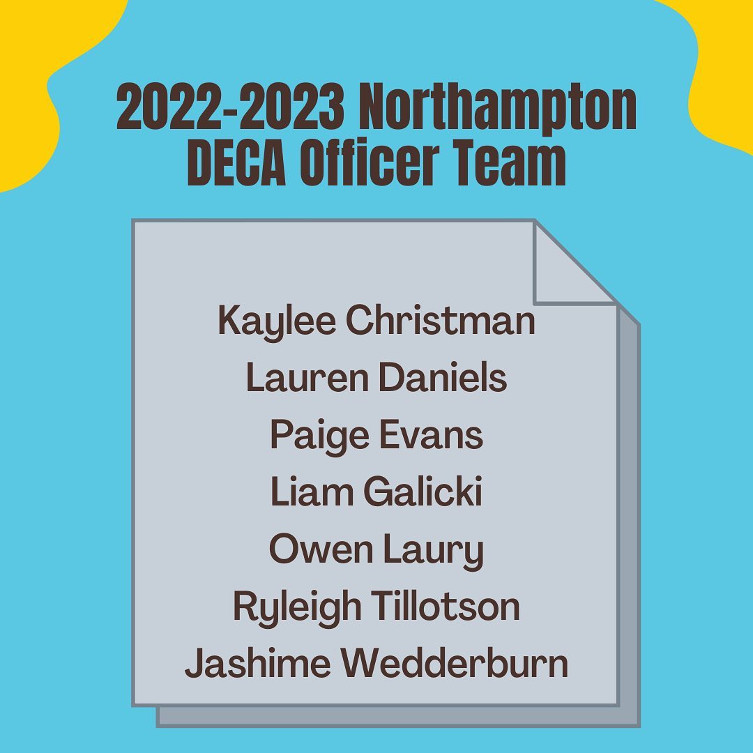 Congratulations to the... - Northampton High School DECA | Facebook
