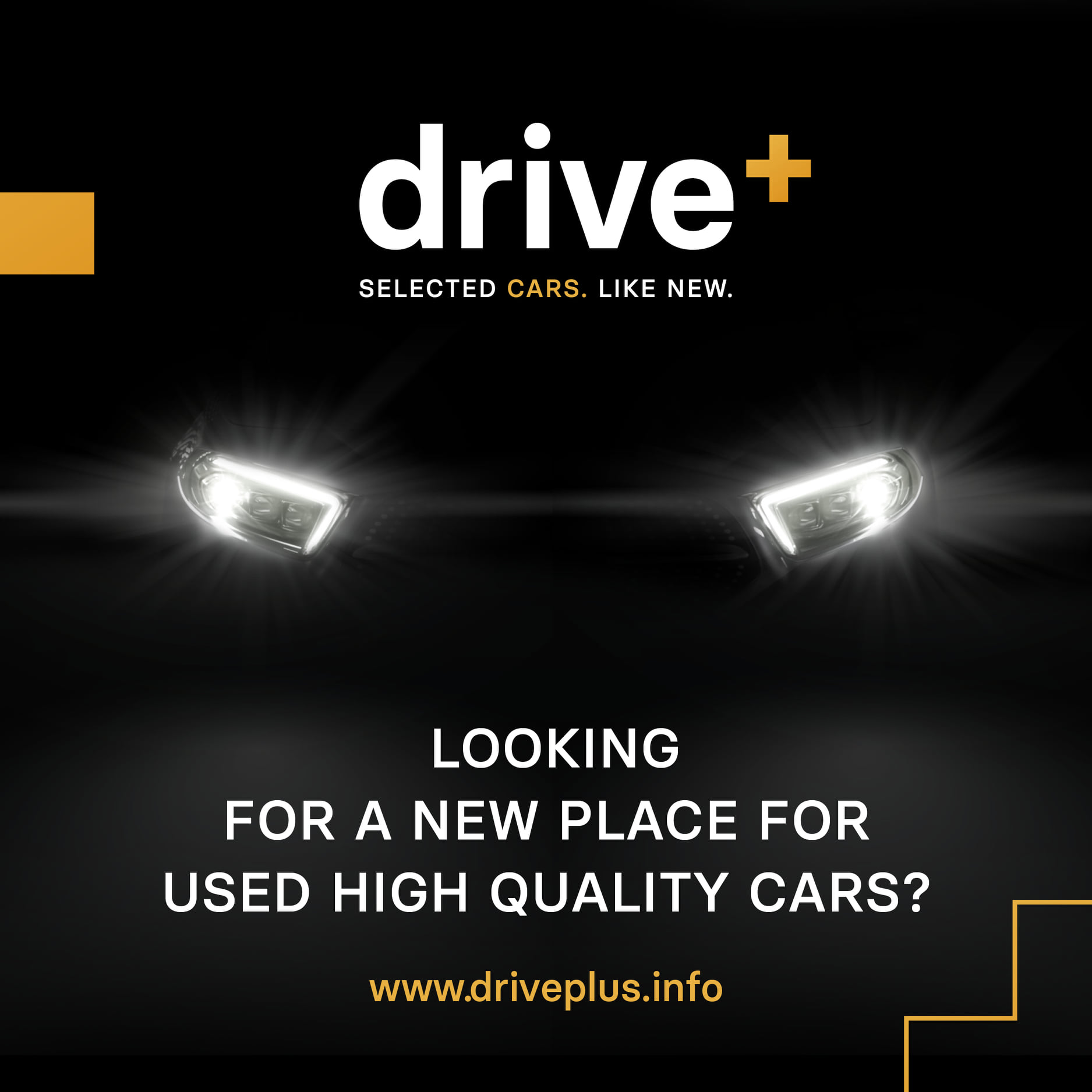 Drive+ - 🔸STAY TUNED🔸 News coming soon! #driveplus #selectedcarslikenew ...