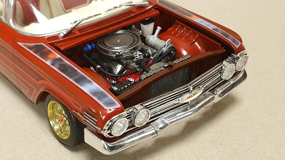 Revell 1963 Impala pre-painted lowrider built as a daily driver.