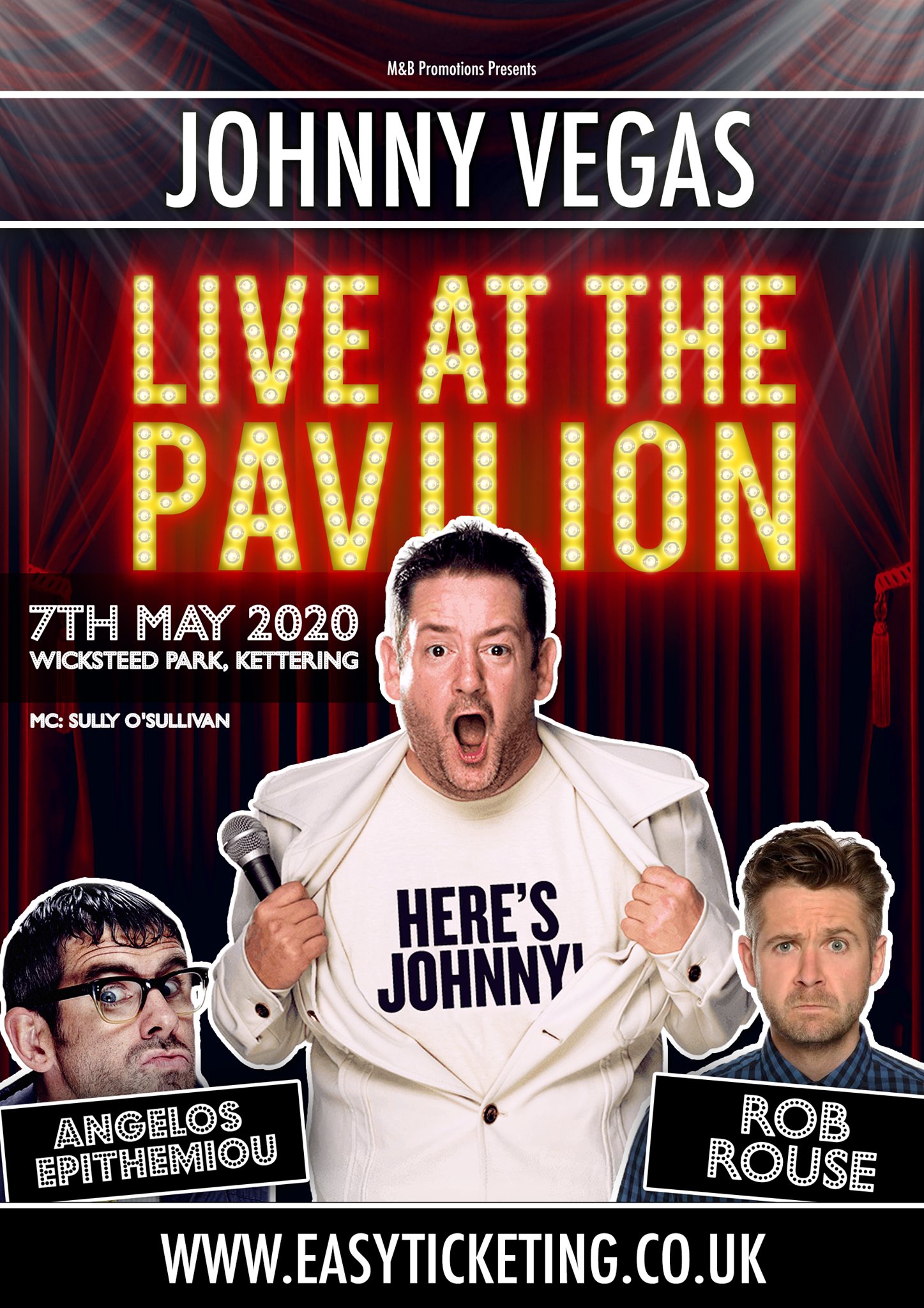 Wicksteed Park - 🔊 Johnny Vegas LIVE at The Pavilion! 🔊...
