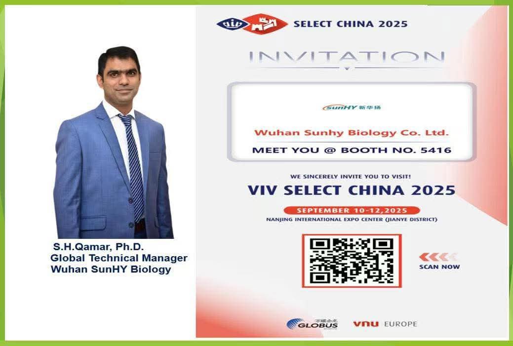Khalid - Dr. S.H. Qamar Global Technical Manager Wuhan Sunhy Biology Co ...