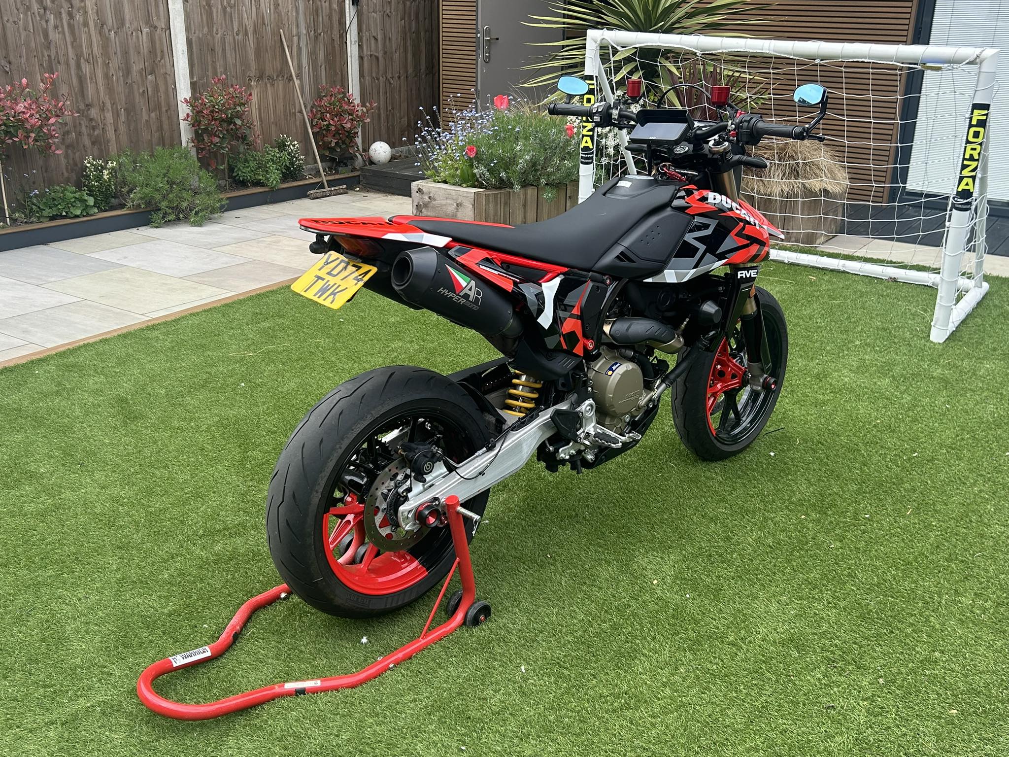Ducati 50:2:50 0% finance offer until September 2026