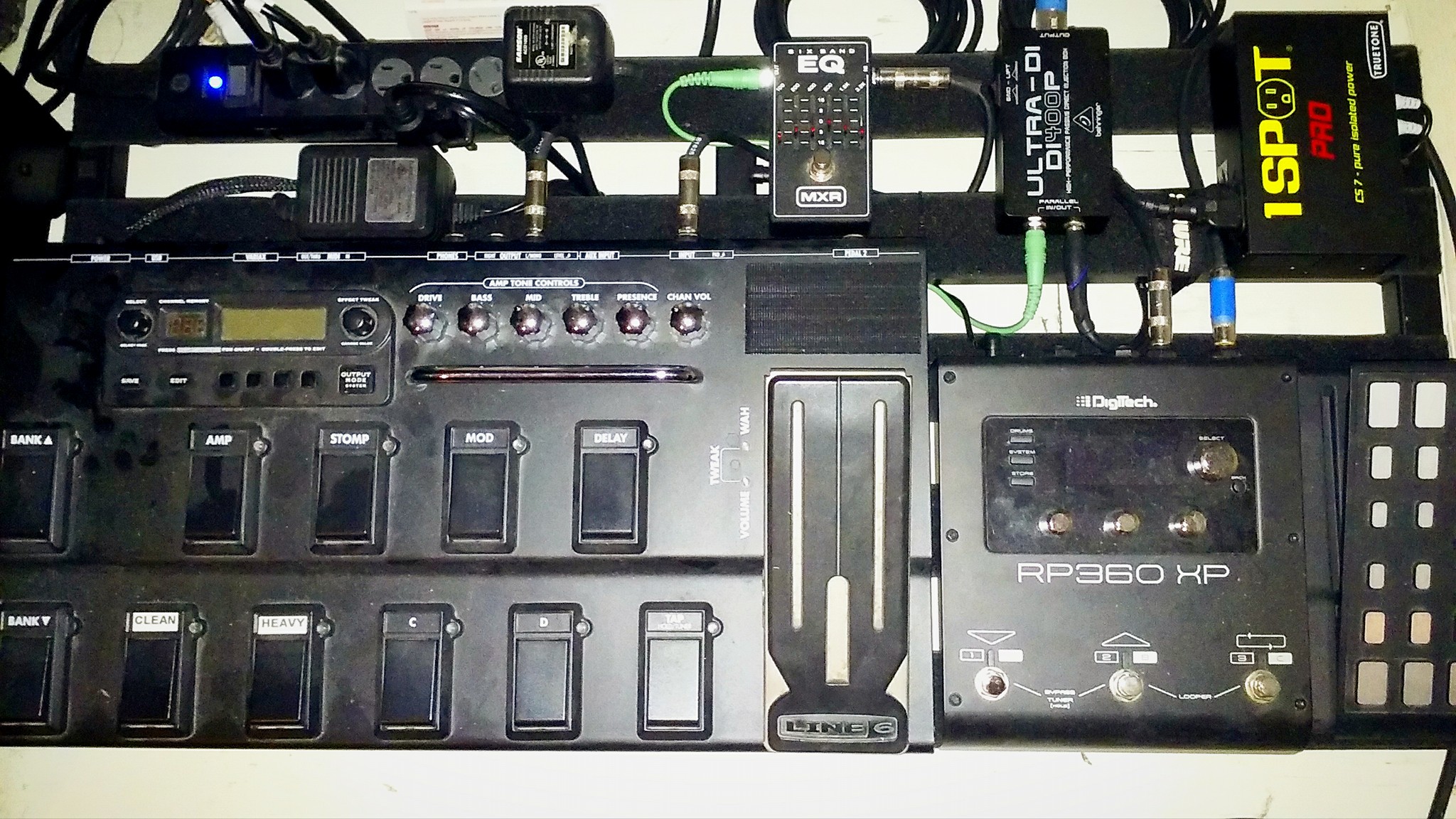Mxr 6 band eq pedal settings for fuzz tone