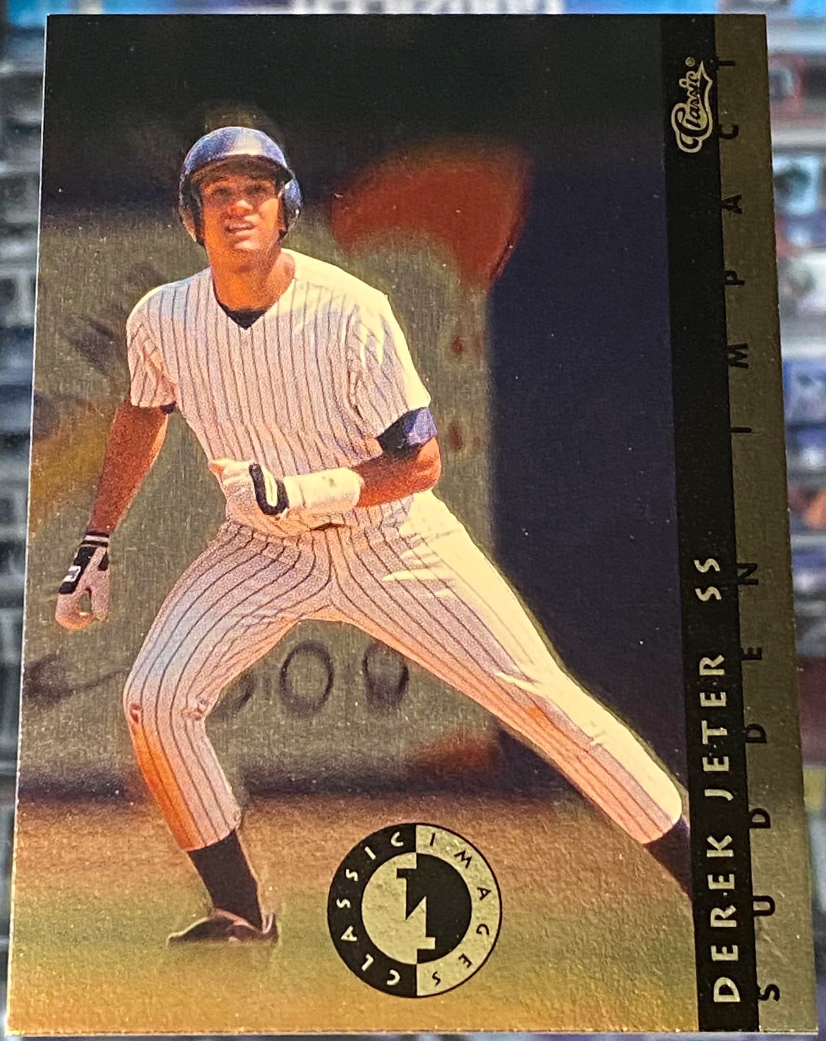 PROJECT2020 Card 219 - 1993 Derek Jeter by Mister Cartoon 
