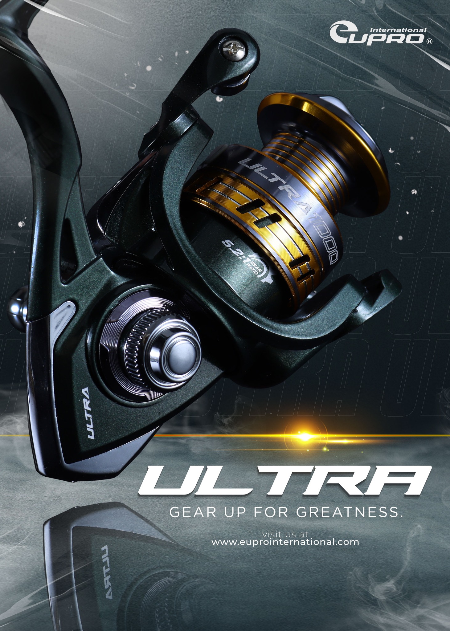 are fishing reel bail interchangeable GaiRen Spinning Gear Ratio 5.2:1 Lightweight Left/Right Hand Ultra Smooth Powerful 2000, 3000, 4000, 5000, 6000, 7000 Series Pink : Sports & Outdoors Now featuring Powergrip handle and drag knob. Simple and clean. Bailed or