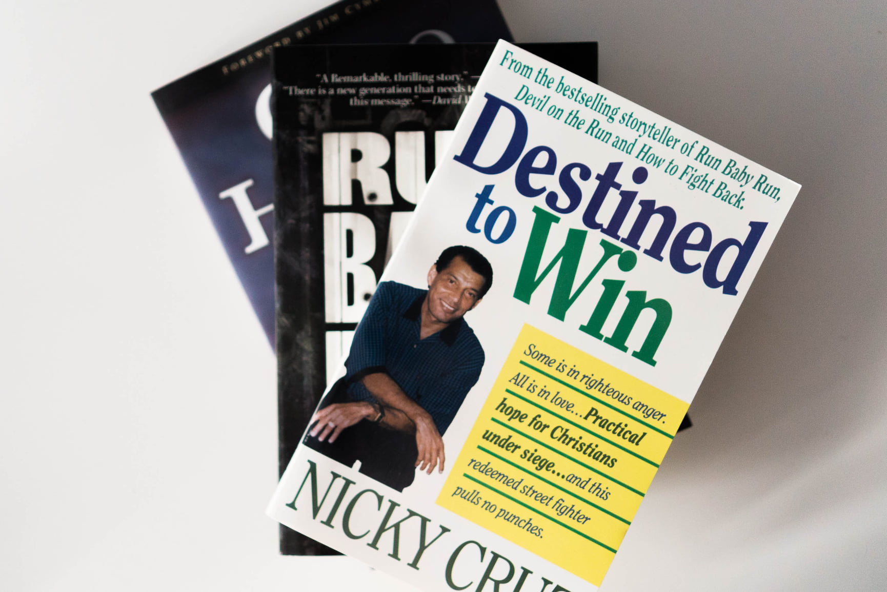 Nicky Cruz - Official - I touch many different topics in my books but ...