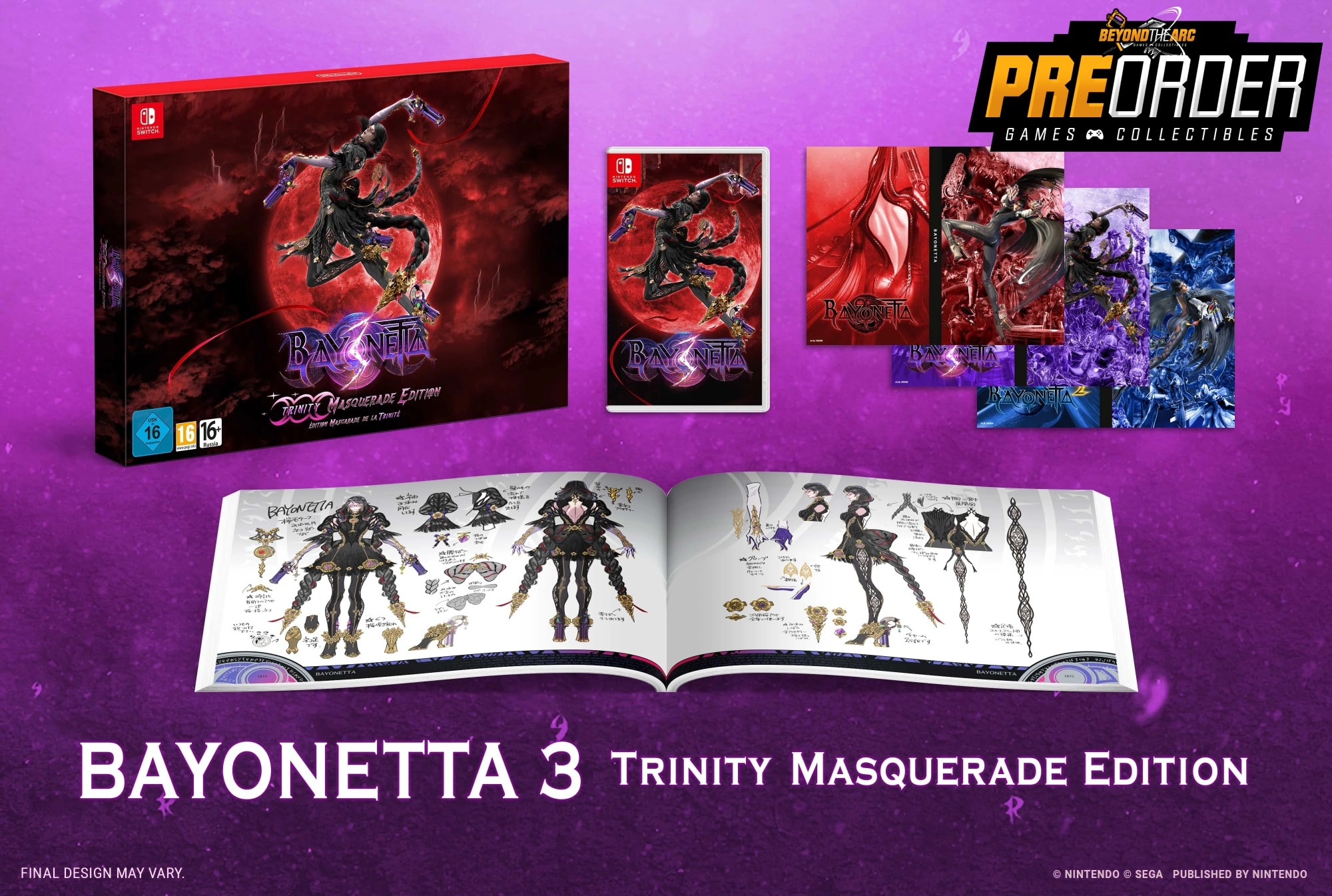 Let's unbox the Bayonetta 3 - Trinity Masquerade Edition! This