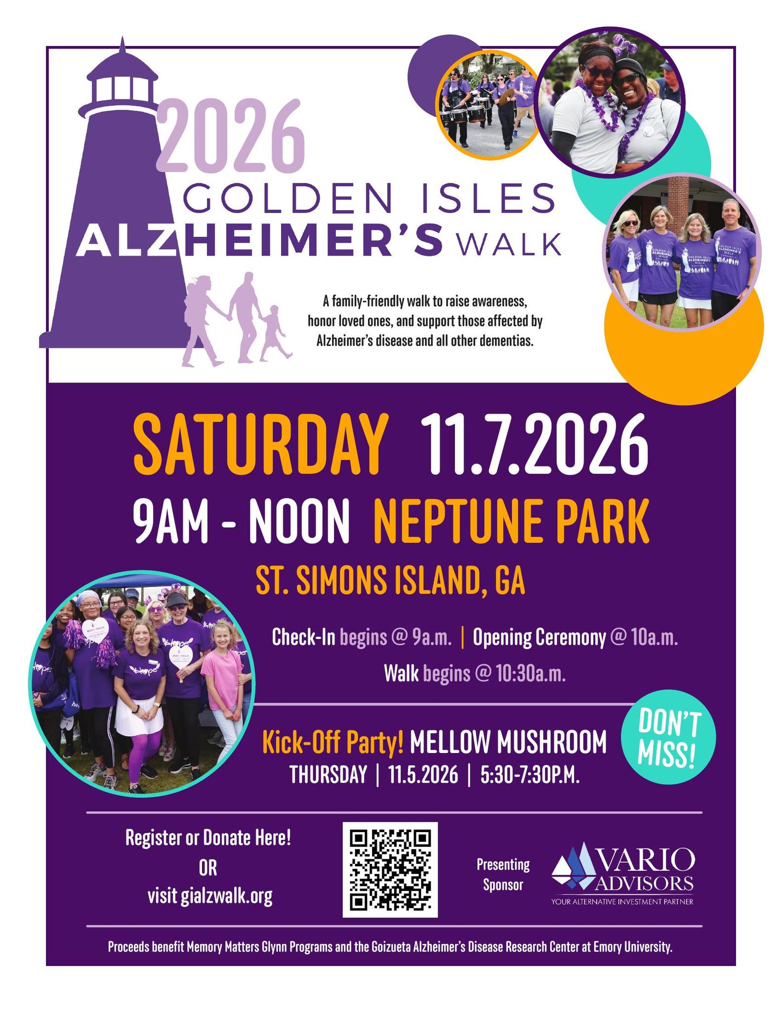 Golden Isles Alzheimer's Walk