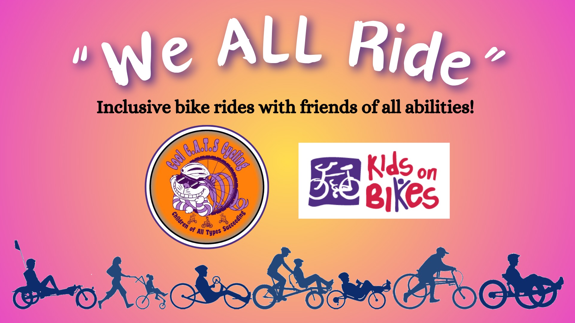 We ALL Ride! 🚵🏼‍♂️👨🏼‍🦽 Adaptive Bike Ride