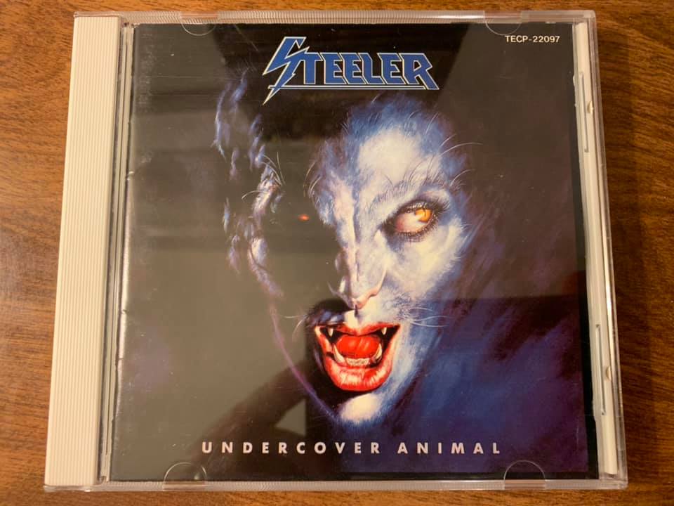 STEELER - Undercover Animal (1988, Steam Hammer). Axel Rudi Pell. 👹