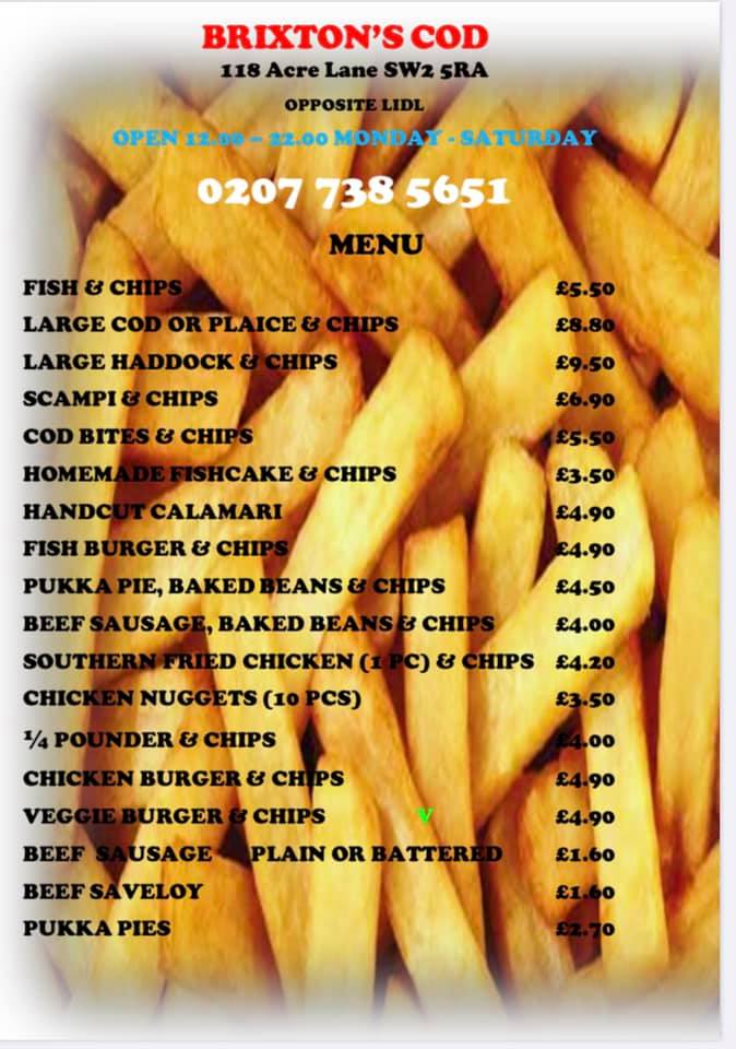 Brixton's Cod | London