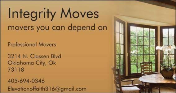 Integrity Moves Moving Company | Oklahoma City OK