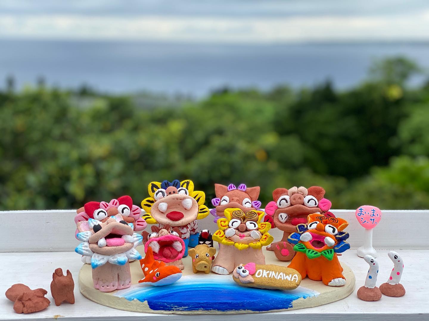 まいま～いシーサー - 大家族のファミリーシーサー❤️🏝 3世代8人