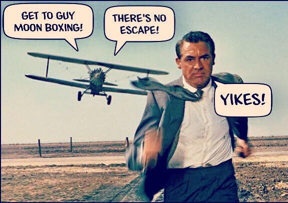 Guy Moon Boxing - North by Northwest! A 2000 MILE CHASE... | Facebook