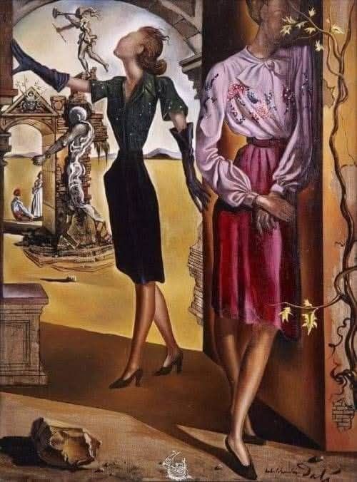Salvador Dalí. Untitled. Dali Eyes Fashion for 