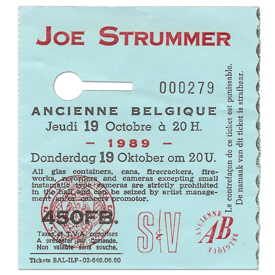 Joe Strummer live with Latino Rockabilly War