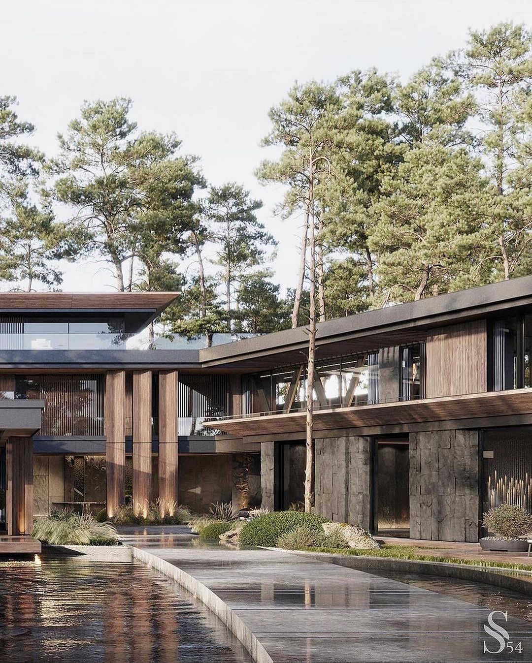 Luxury Villa Design by @studia_54 [IG] - Architecture & Design | Facebook
