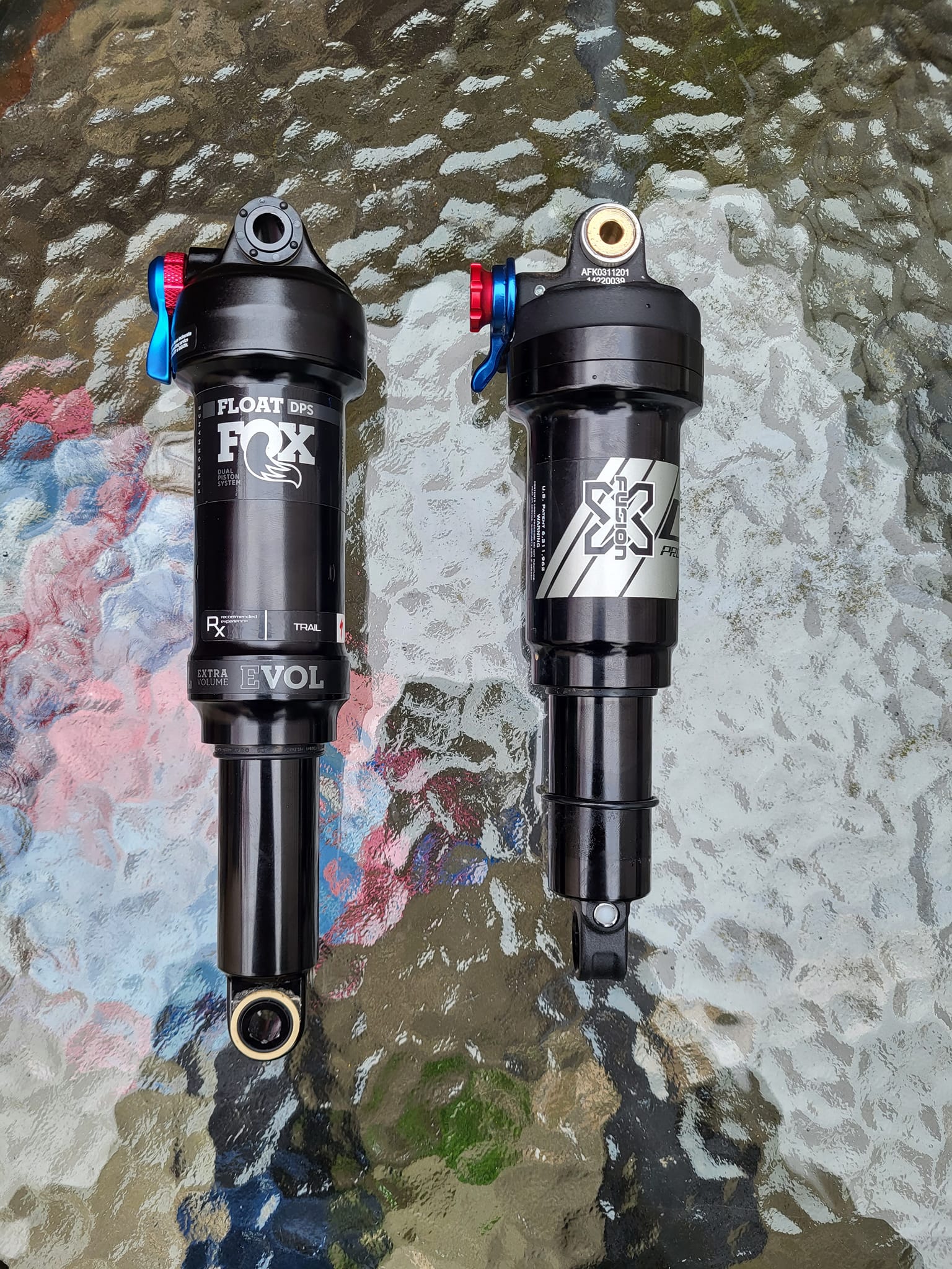 How to install different hardware on a Fox DPS shock for a 29