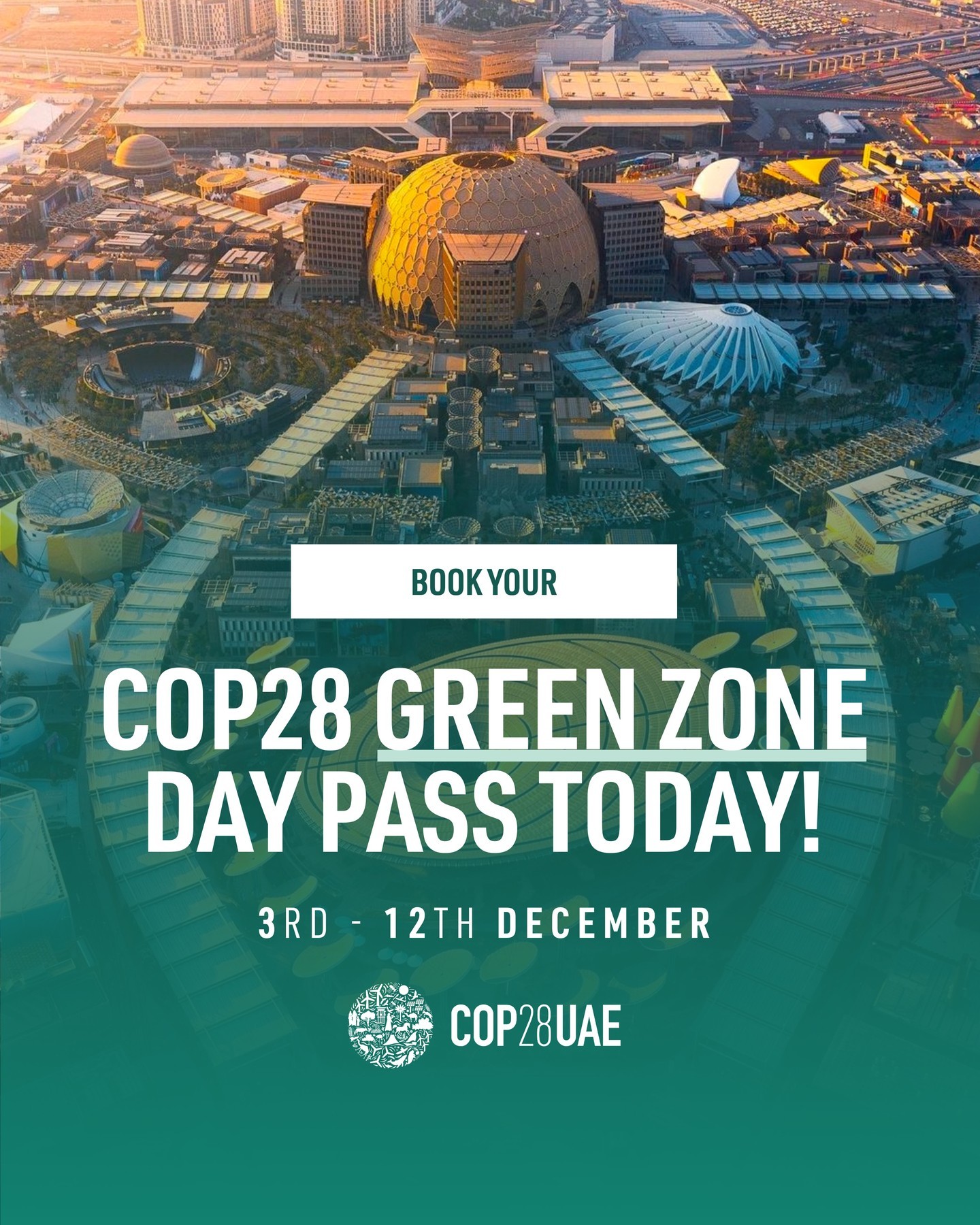 COP28 UAE - Open from 3-12 December to anyone interested...