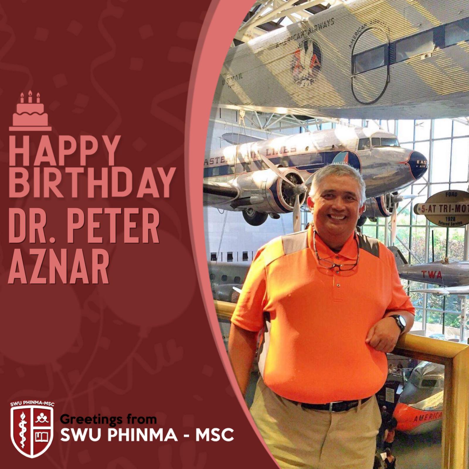 Happiest Birthday, Dr. Peter Aznar! Warmest wishes to you on your very ...