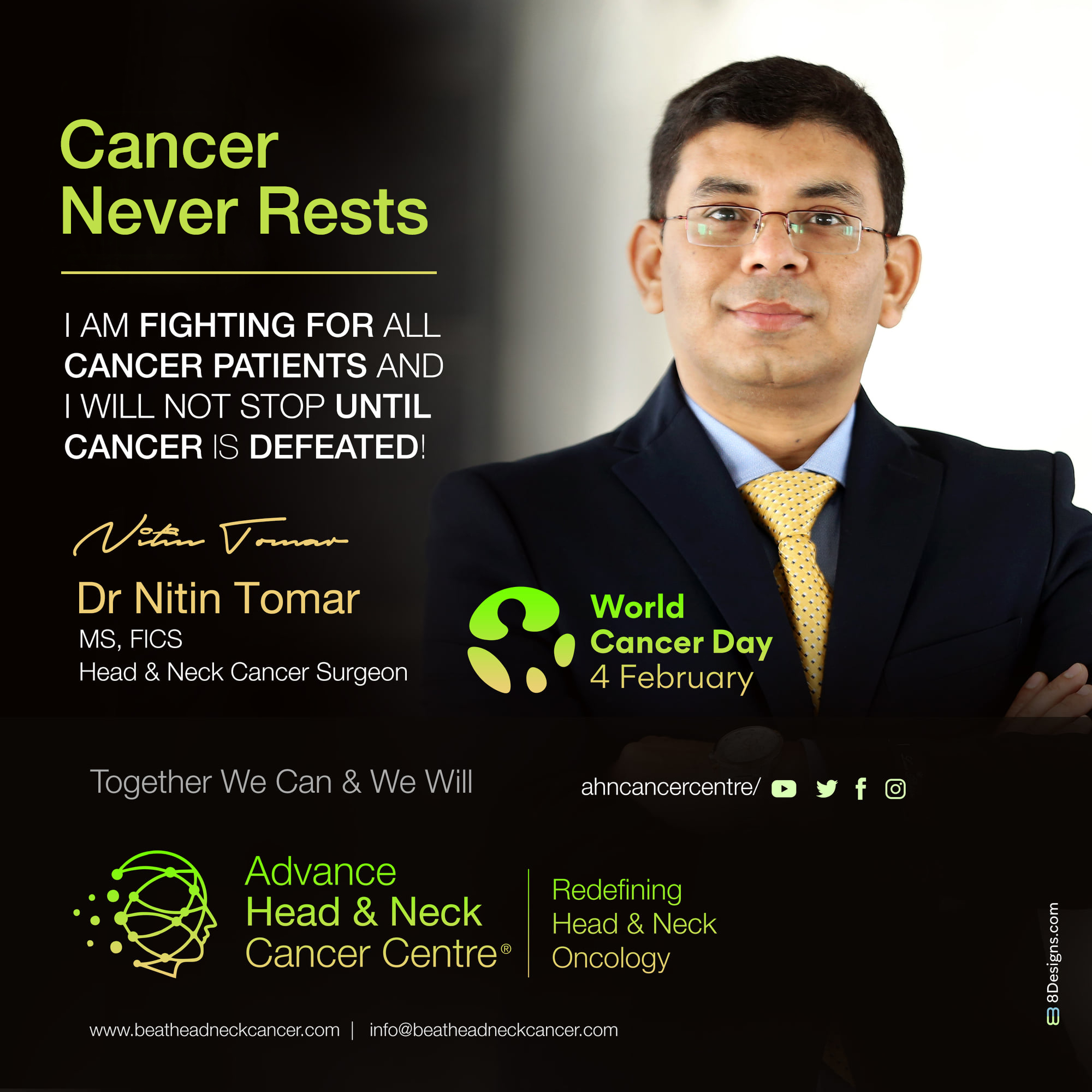 Dr Nitin Tomar's Advance Head & Neck Cancer Centre | Indore