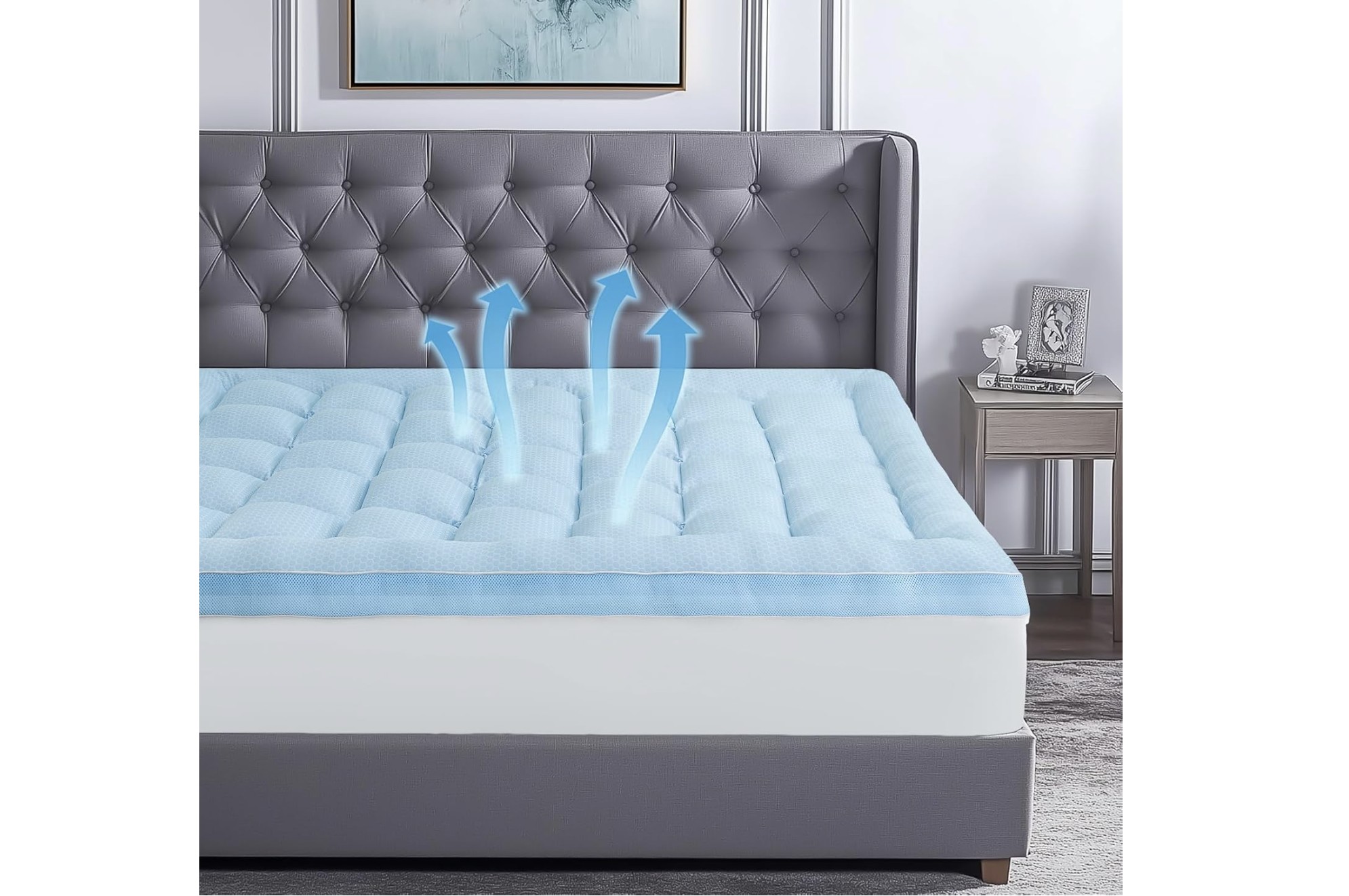 Cooling Mattress Topper as low as 32.xx‼🏃‍♀ display picture 1