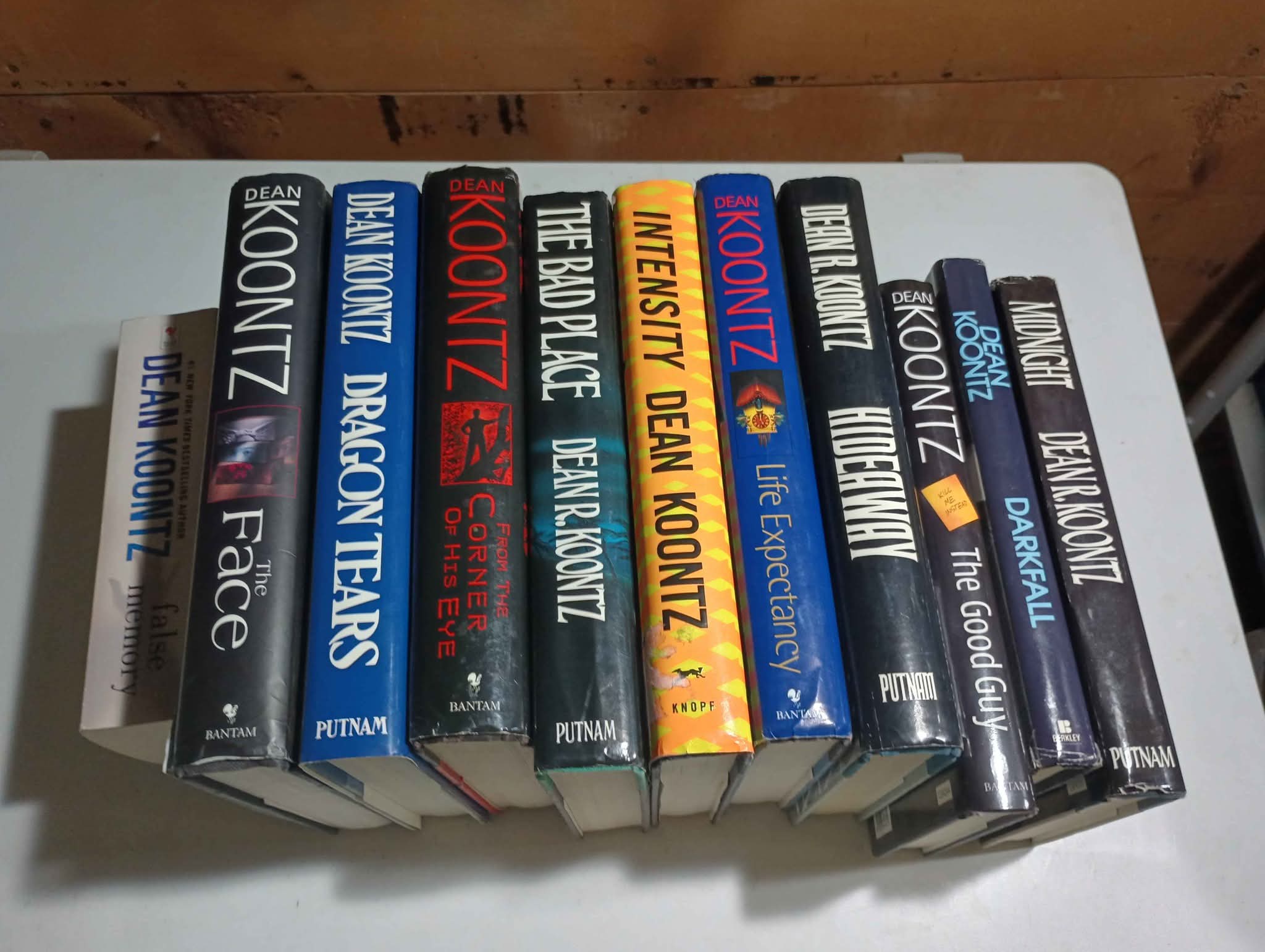 Lot of 11 Dean R. Koontz horror novels