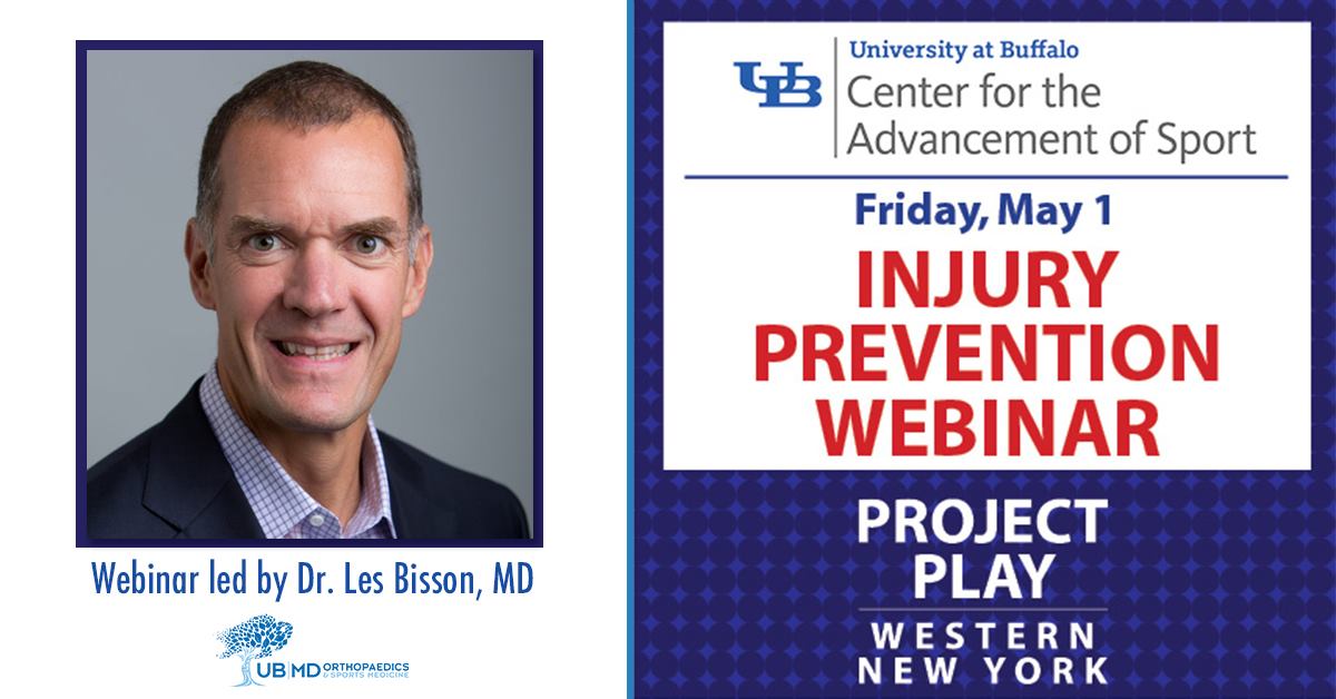 Dr. Bisson is... - UBMD Orthopaedics & Sports Medicine | Facebook