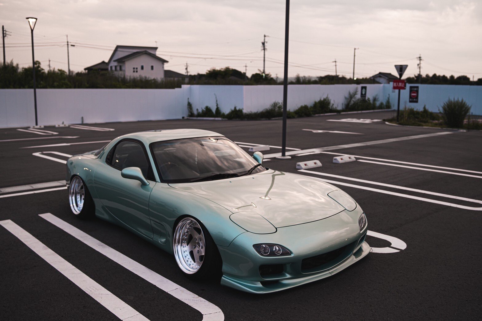 Mazda Fitment - '96 Mint Opal Green Metallic FD3S RX-7 on... | Facebook