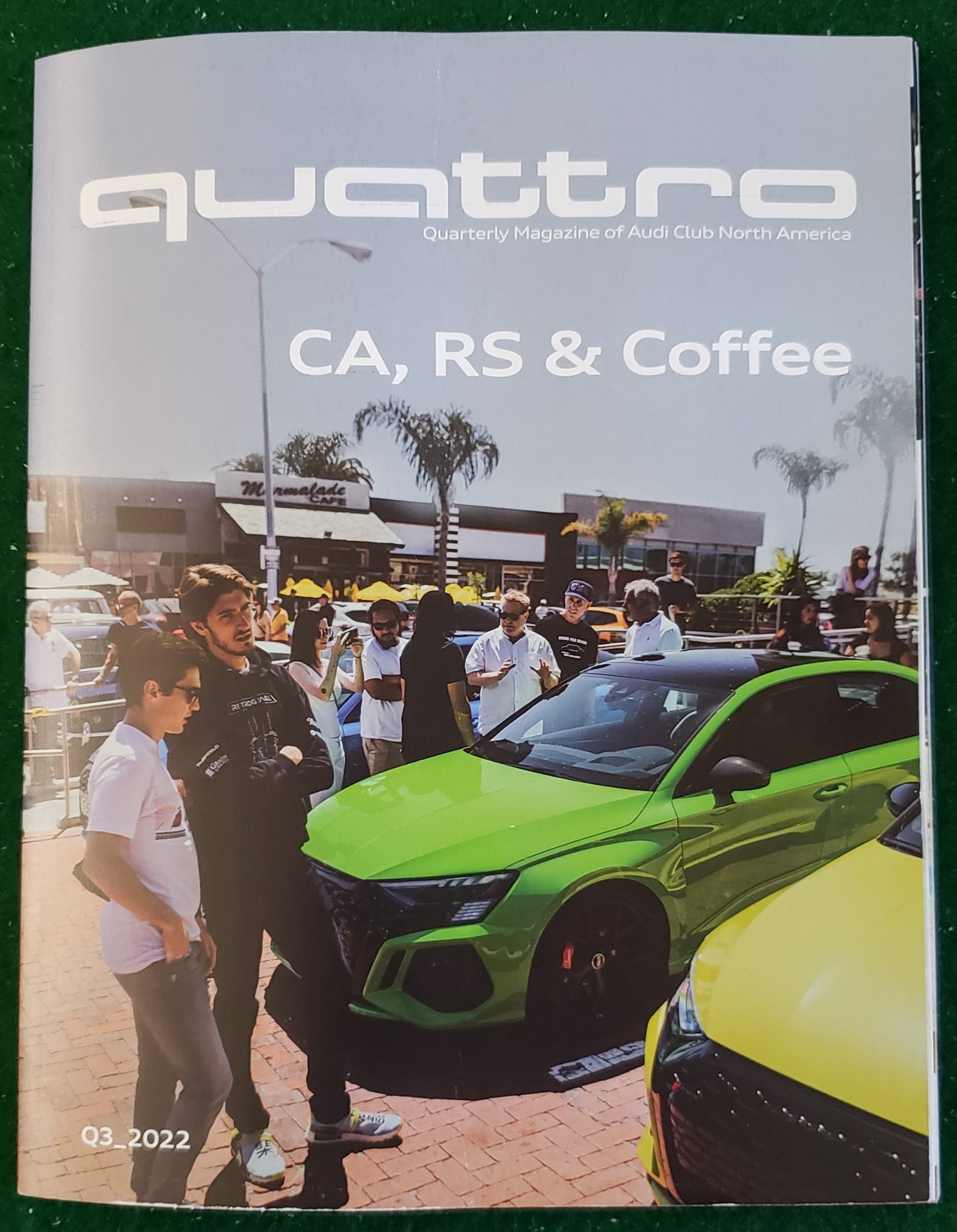 The new Audi Quattro　カタログ＆雑誌記事 Audi quattro magazine features my dad's story
