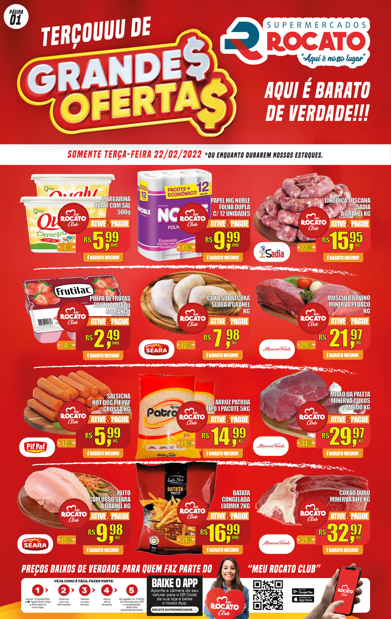 ⭐ TERÇA É DIA ESPECIAL DA ECONOMIA... - Rocato Supermercados